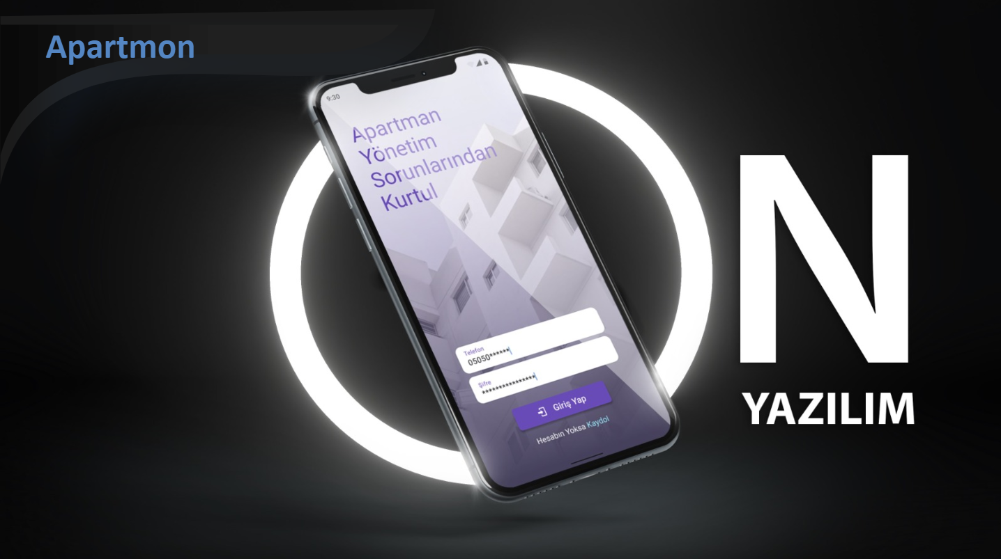 ApartmON Apartman ve Site Yönetim yazılımı