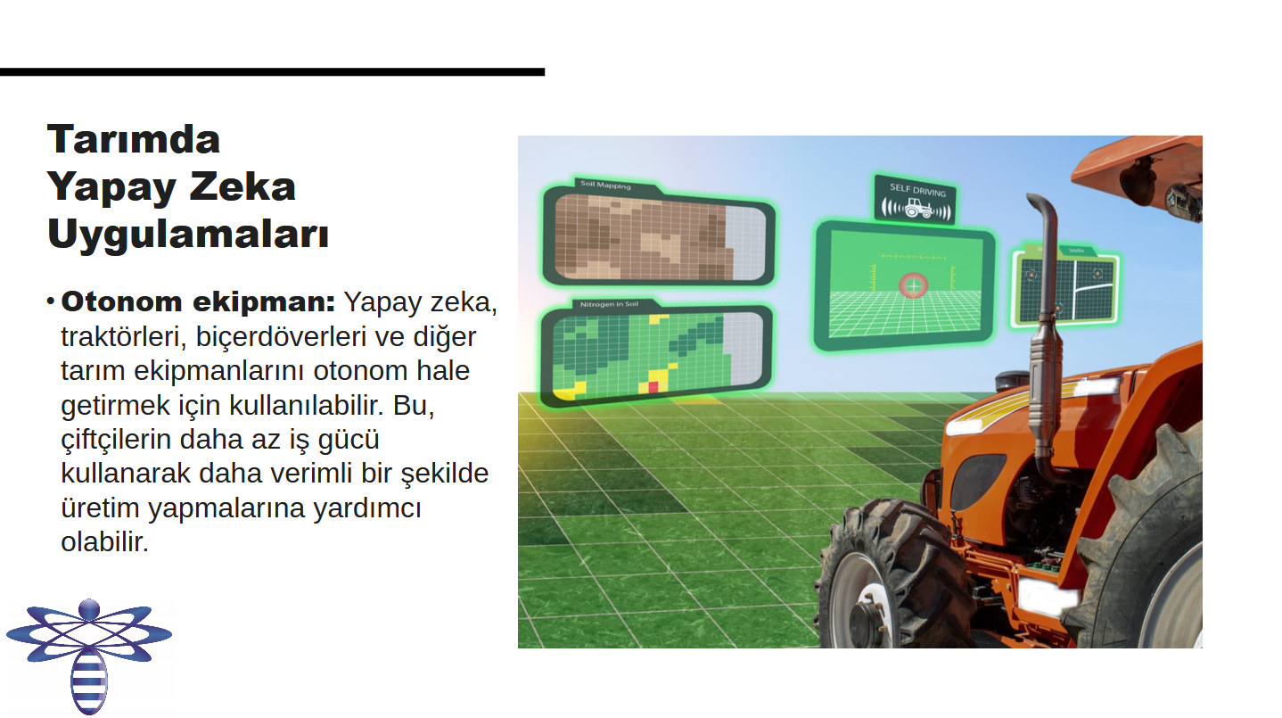 TAGEM Yapay Zekanın Tarım Uygulamaları Üzerindeki Etkisi