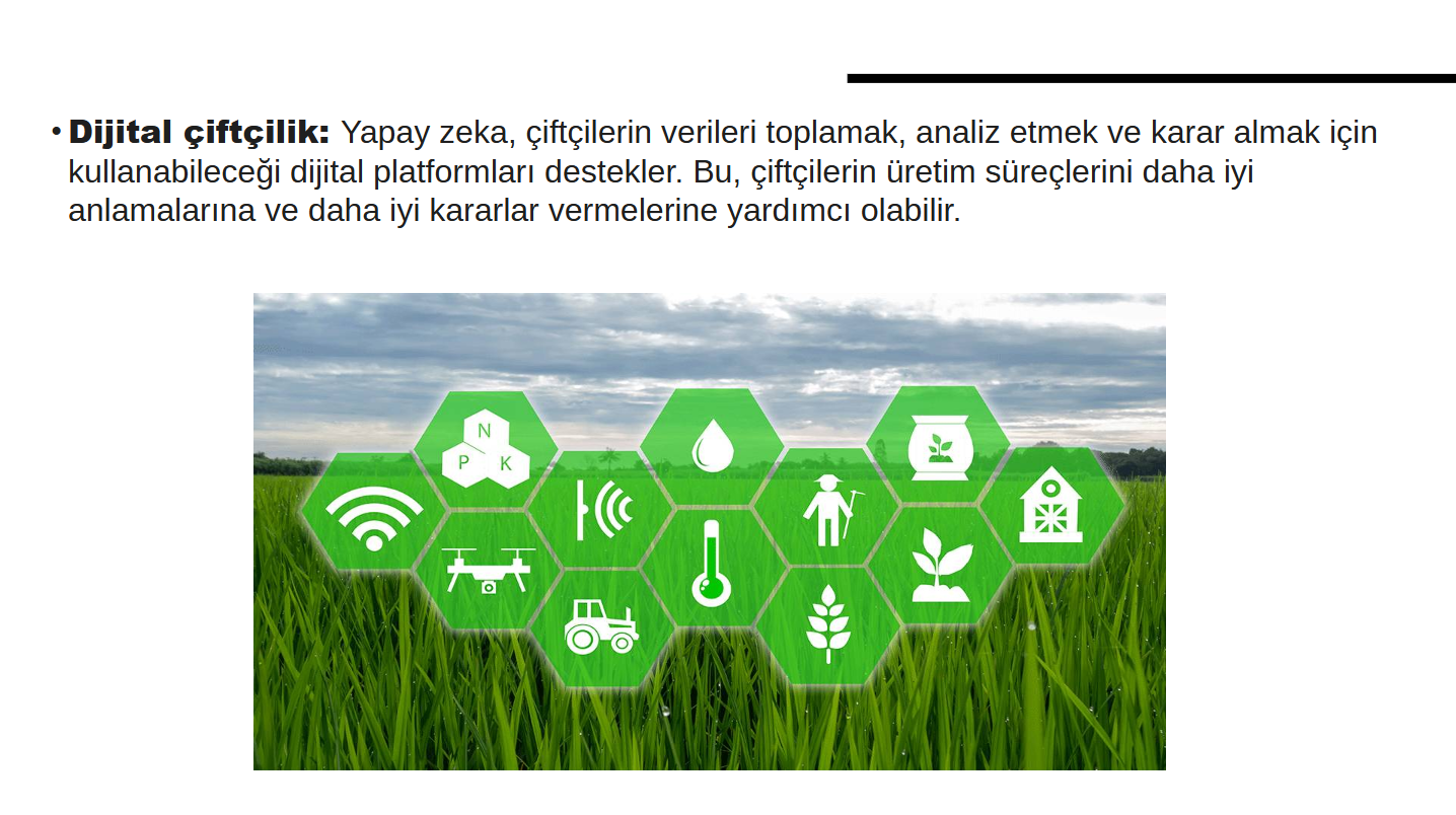 TAGEM Yapay Zekanın Tarım Uygulamaları Üzerindeki Etkisi