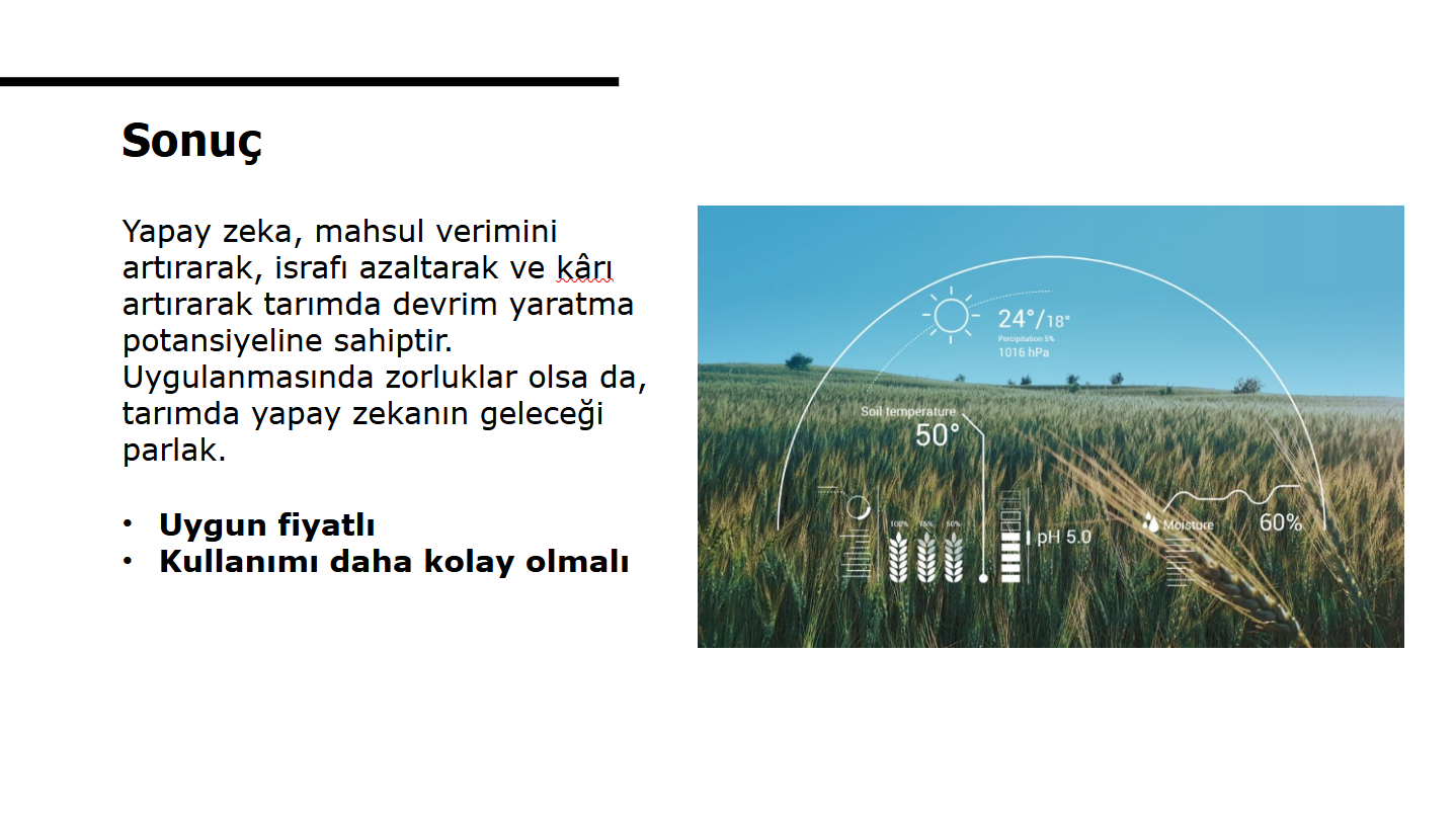 TAGEM Yapay Zekanın Tarım Uygulamaları Üzerindeki Etkisi